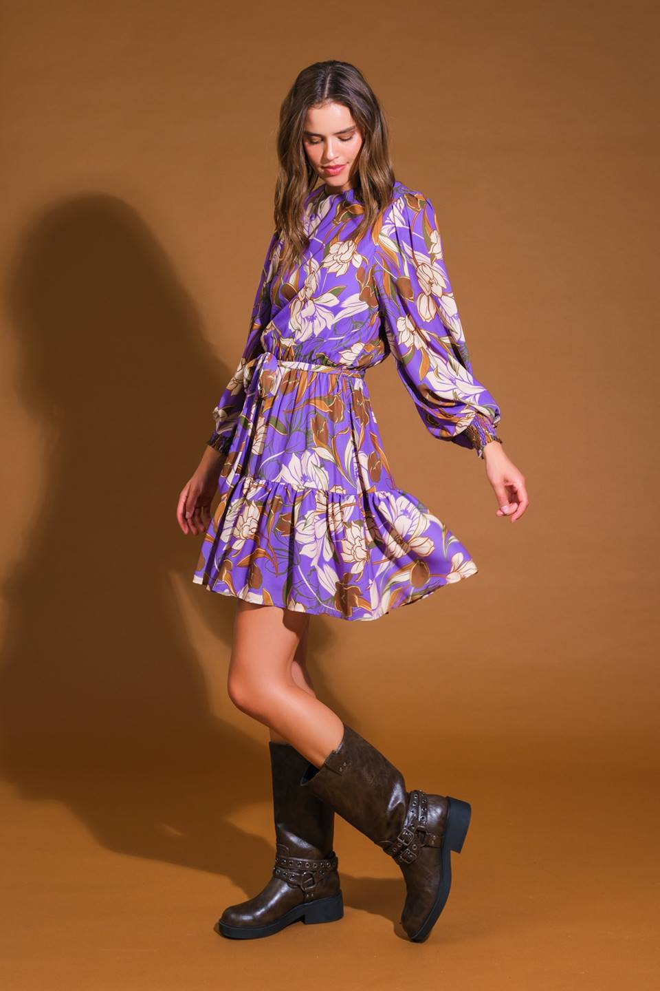 URBAN OASIS WOVEN MINI DRESS Flying Tomato